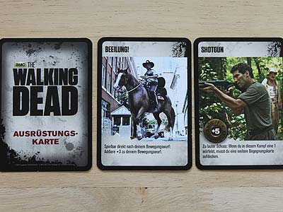 The Walking Dead - Das Spiel - Ausrüstungskarte