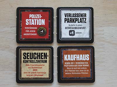 The Walking Dead - Das Spiel - Ortsplättchen