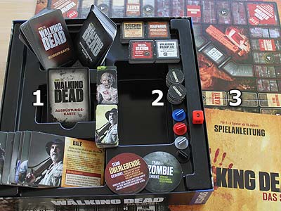 The Walking Dead - Das Spiel - Spielmaterial