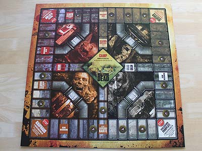 The Walking Dead - Das Spiel - Spielplan