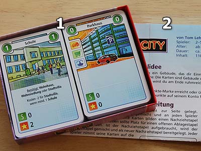 The City - Spielmaterial