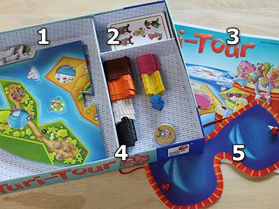 Turi-Tour - Spielmaterial