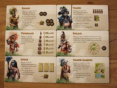 Tzolk’in - Stämme und Prophezeiungen - Stammesplättchen