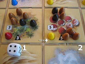 Targui - Kampf 1. Runde: Angreifer