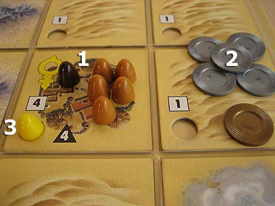 Targui - Spielstart
