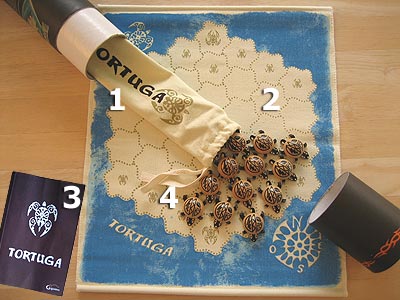 Tortuga - Spielmaterial