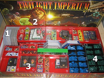 Twilight Imperium 3 - Spielmaterial