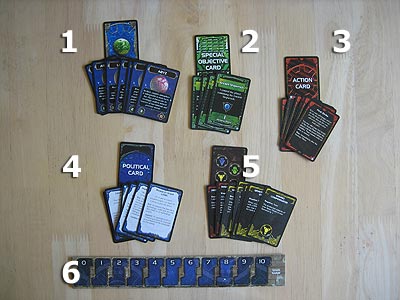 Twilight Imperium 3 - Spiel-Karten