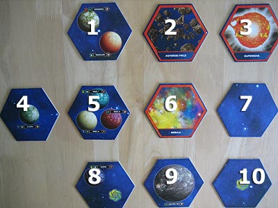Twilight Imperium 3 - Spielfeldteile