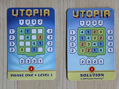 Utopia - Aufgabenkarte