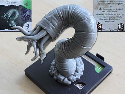 Villen des Wahnsinns - Monsterfigur und Monstermarker