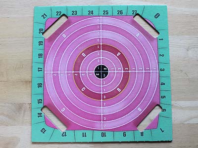 Voll ins Schwarze - Spielplan