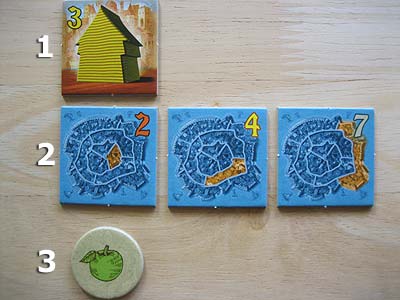 Vineta - Kärtchen und Spielchips