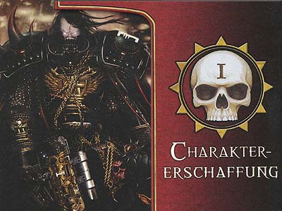 Warhammer 40.000 - Schattenjäger - Grundregeln - Kapitel 1: Charaktererschaffung