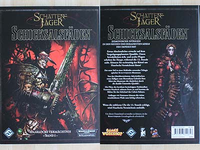 Warhammer 40.000 - Schattenjäger - Schicksalsfäden - Cover