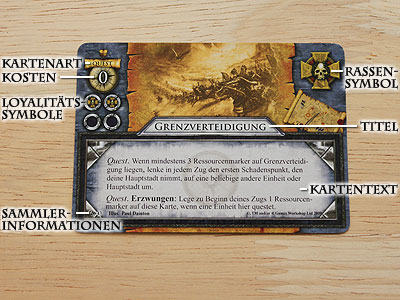 Warhammer Invasion - Das Kartenspiel - Questkarten
