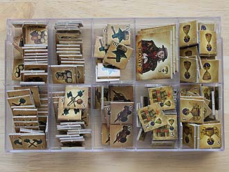 Warriors & Traders - 10-Fächer-Box von Conrad für Marker