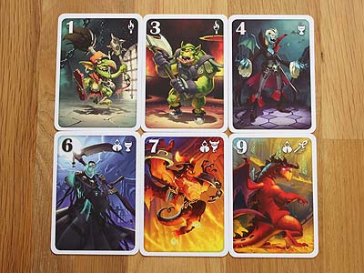 Willkommen im Dungeon - Monsterkarten