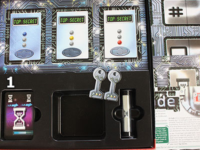 X-Code - Spielmaterial