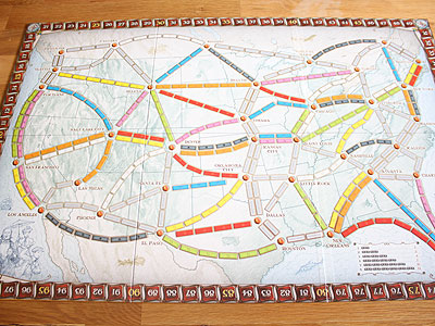 Zug um Zug - Spielplan