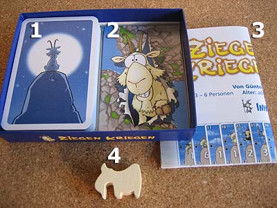 Ziegen kriegen - Spielmaterial