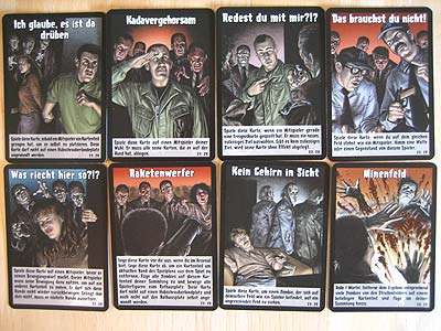 Zombies!!! 2 Zombie-Korps - Ereigniskarten