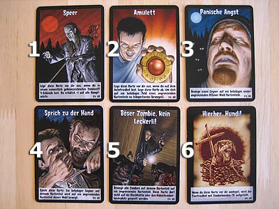 Zombies!!! 4 Höllenhunde - Ereigniskarten